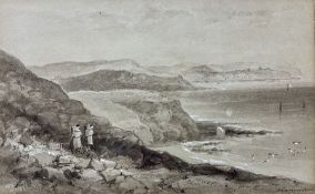 John Wilson Carmichael (British 1800-1868): 'Gristhorpe Looking Towards Scarborough'