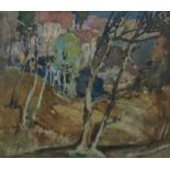 John Wilson (British exh.1925-1928): Landscape with Trees