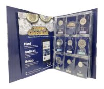 Mostly United Kingdom Queen Elizabeth II commemorative coins including four five pound coins