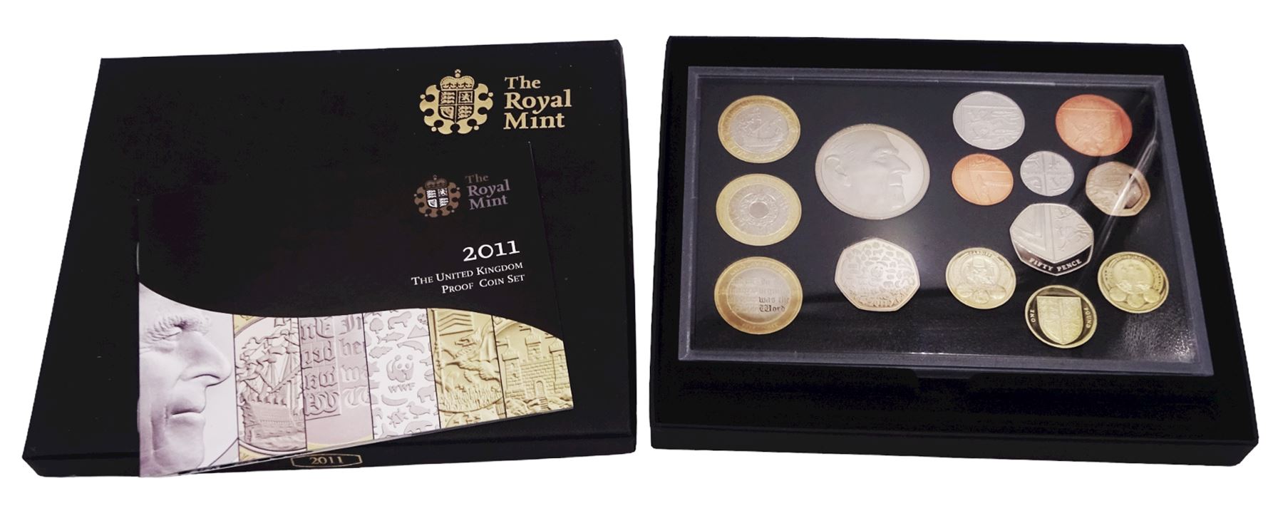 The Royal Mint United Kingdom 2011 proof coin set