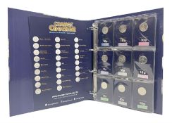 Queen Elizabeth II United Kingdom 2018 A-Z ten pence coin collection