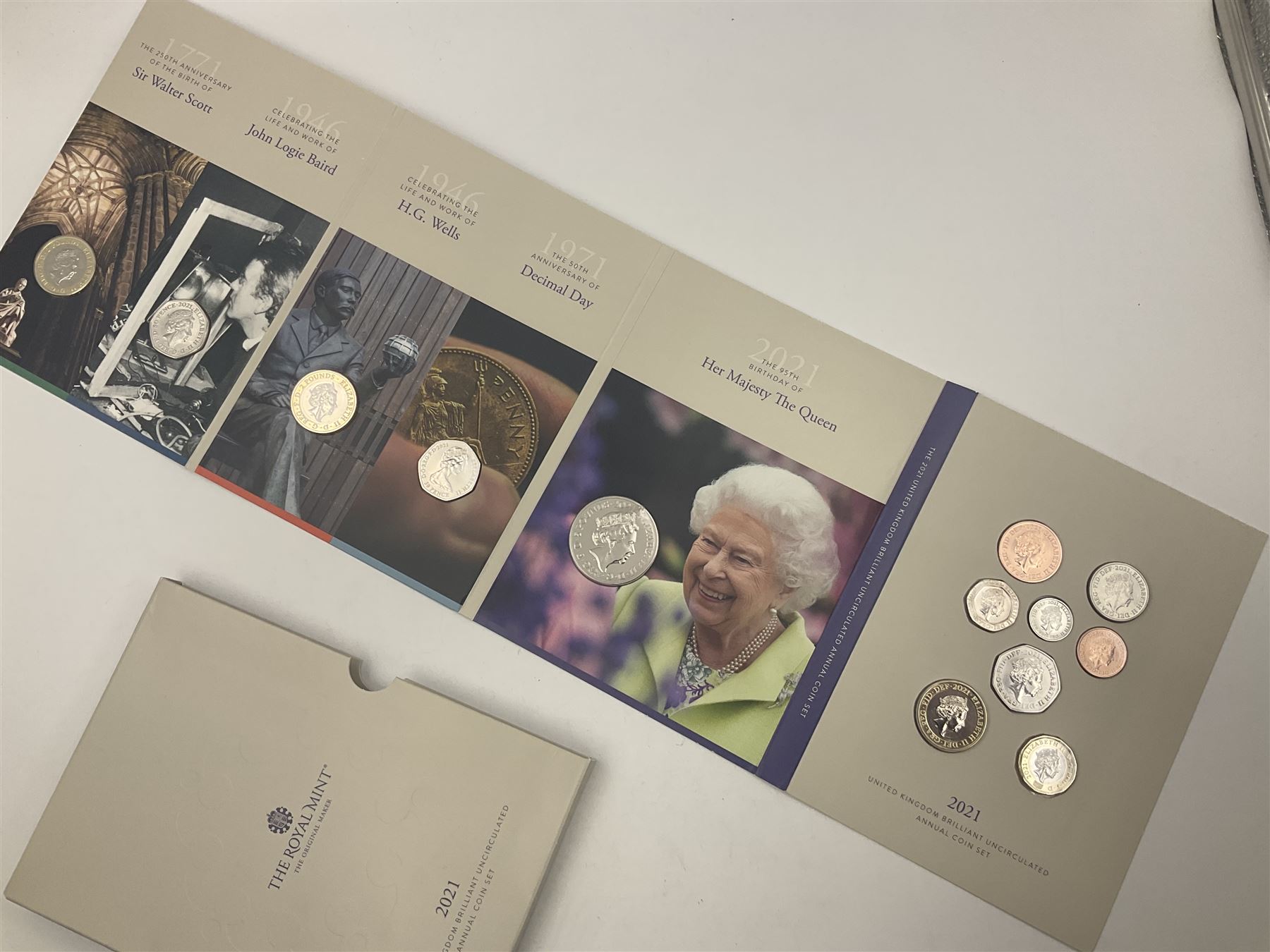 The Royal Mint United Kingdom 2021 brilliant uncirculated annual coin set - Image 11 of 12