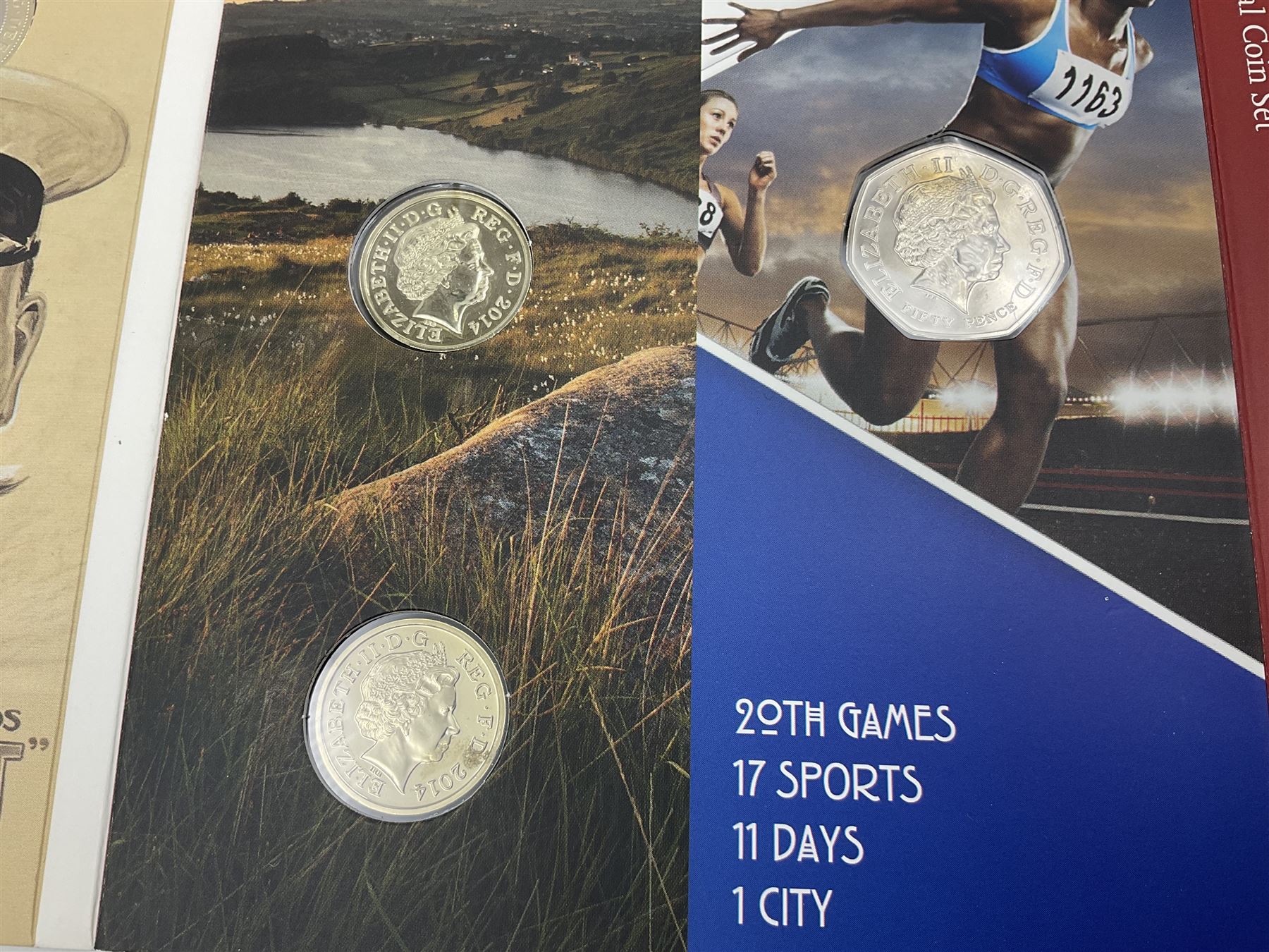 Two The Royal Mint United Kingdom Annual Coins Sets - Image 17 of 21