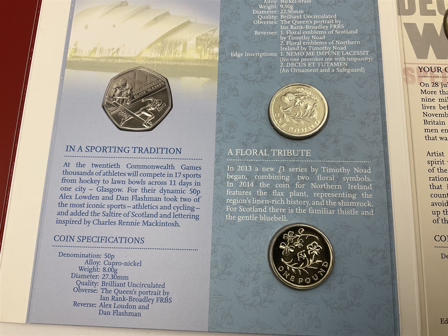 Two The Royal Mint United Kingdom Annual Coins Sets - Image 18 of 21