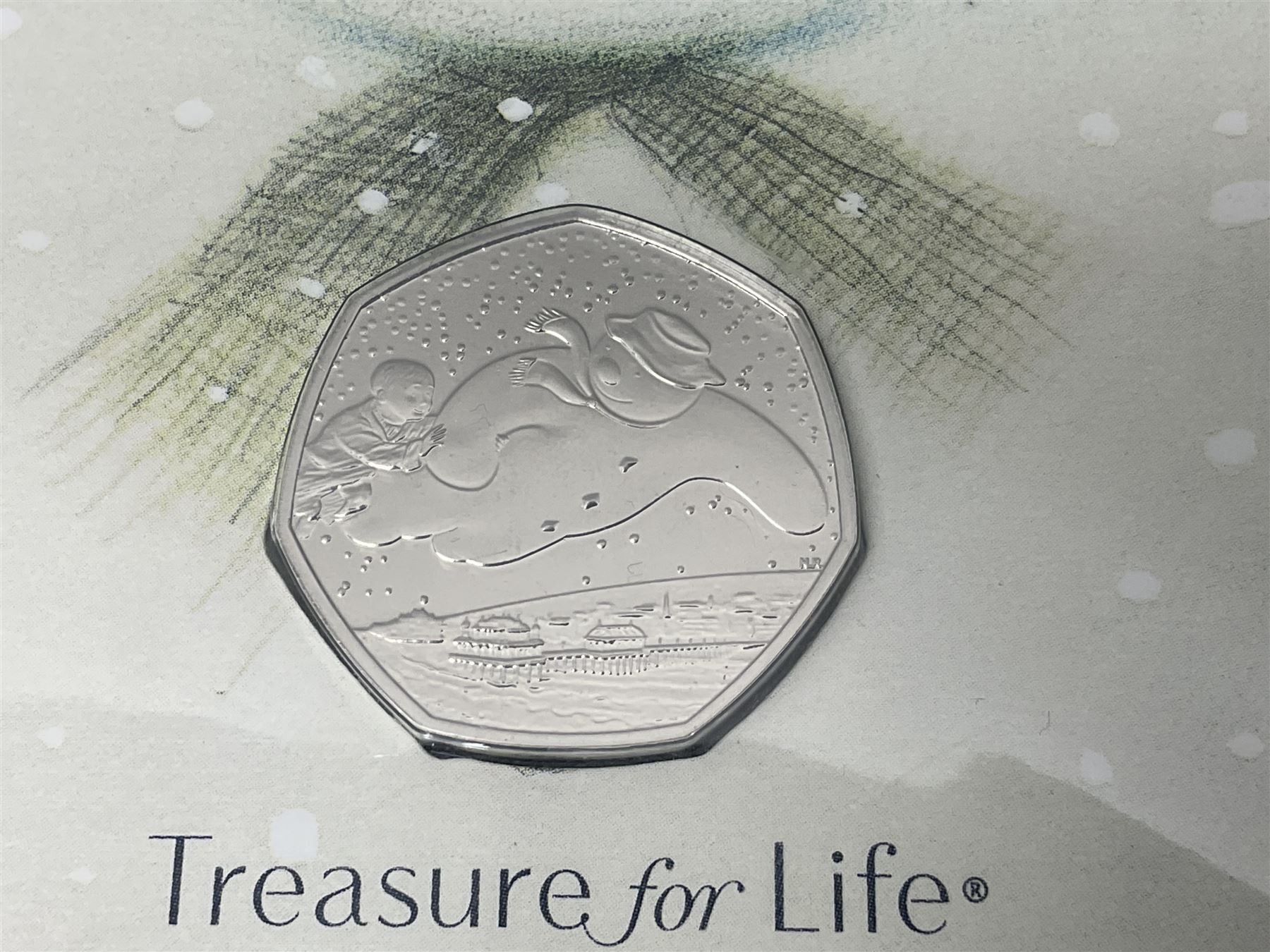 Twelve The Royal Mint United Kingdom brilliant uncirculated fifty pence coins - Image 11 of 13