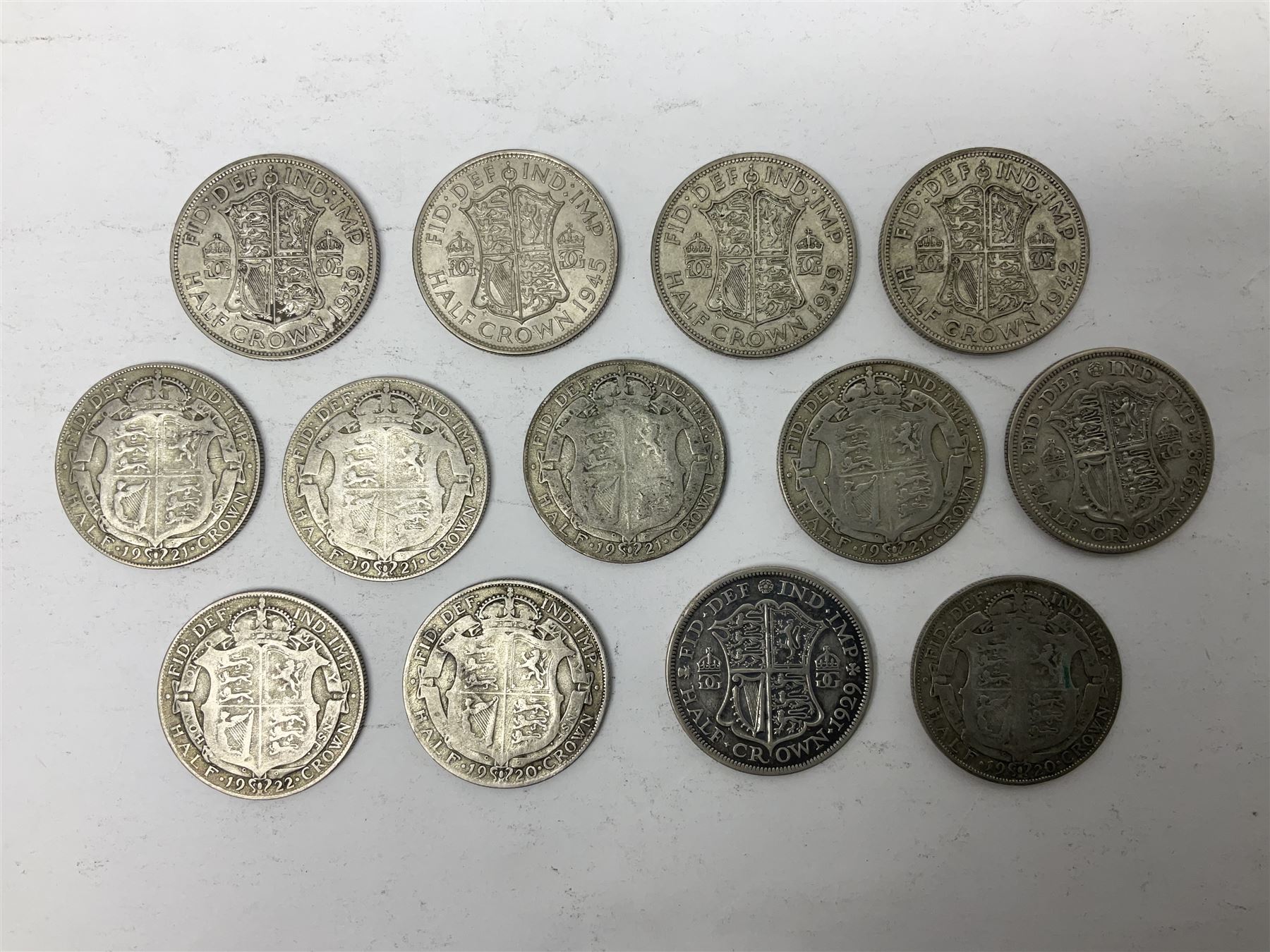 Approximately 180 grams of Great British pre-1947 silver halfcrown coins - Image 3 of 3