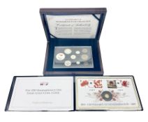 Queen Elizabeth II 2019 'Centenary of Remembrance' gold coin cover and a 'Centenary of Remembrance D