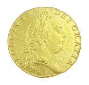 George III 1792 gold spade guinea coin