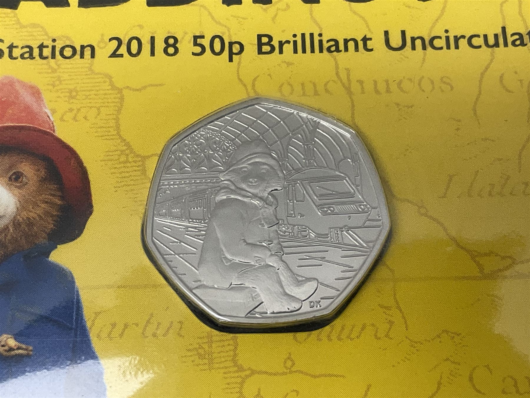 Twelve The Royal Mint United Kingdom brilliant uncirculated fifty pence coins - Image 10 of 13