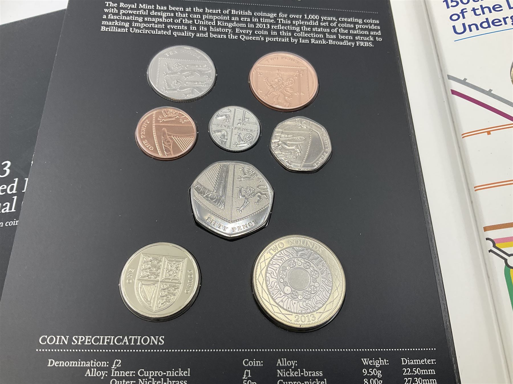 Two The Royal Mint United Kingdom Annual Coins Sets - Image 2 of 21