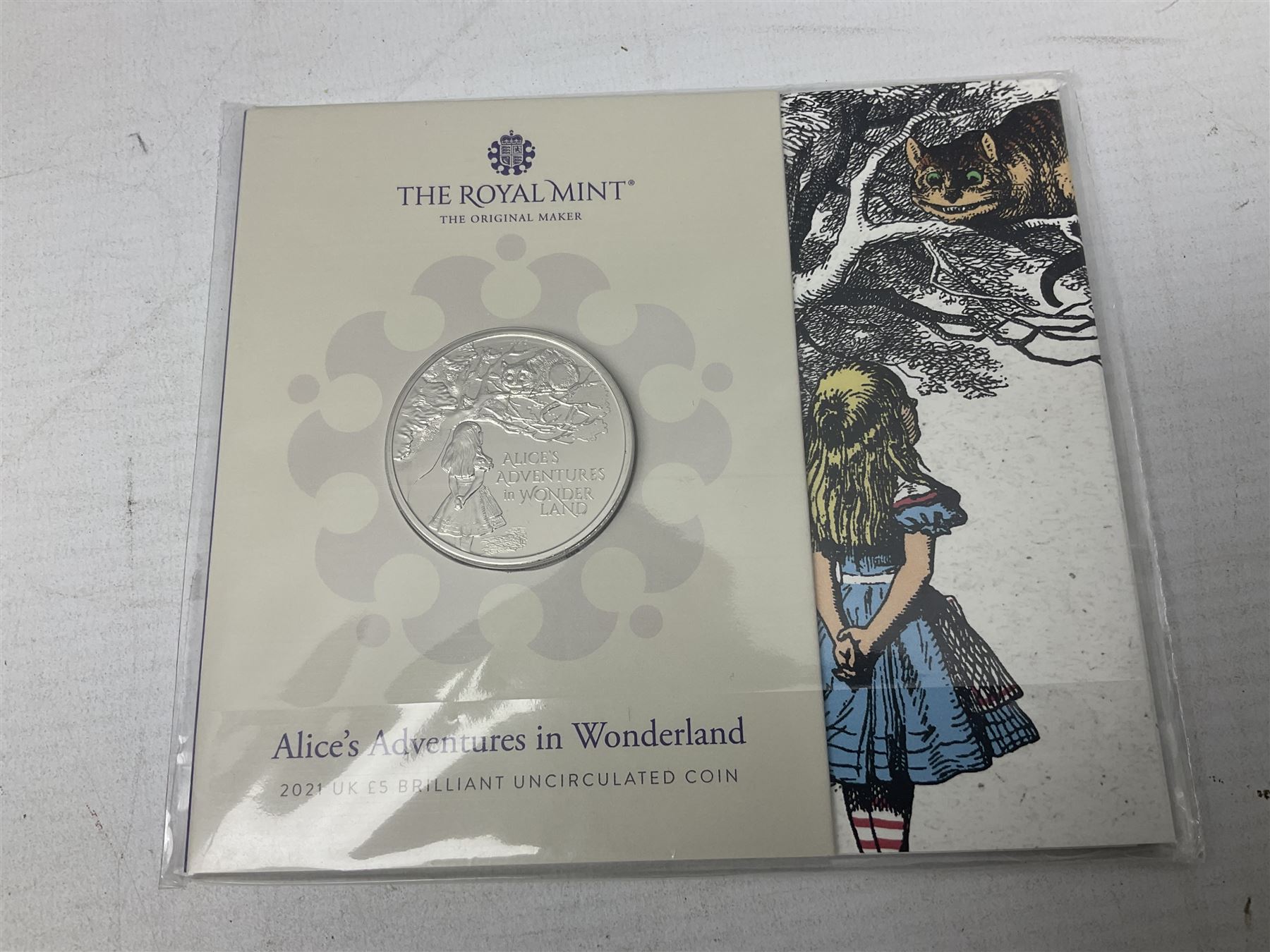 Seven The Royal Mint United Kingdom brilliant uncirculated commemorative five pound coins - Image 7 of 7
