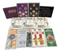 Two Great Britain and Northern Island proof sets dated 1970 and 1971