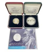 The Royal Mint United Kingdom 2015 fine silver fifty pound Britannia coin