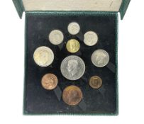 King George VI 1951 Festival of Britain ten coin proof set