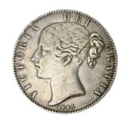 Queen Victoria 1845 crown coin