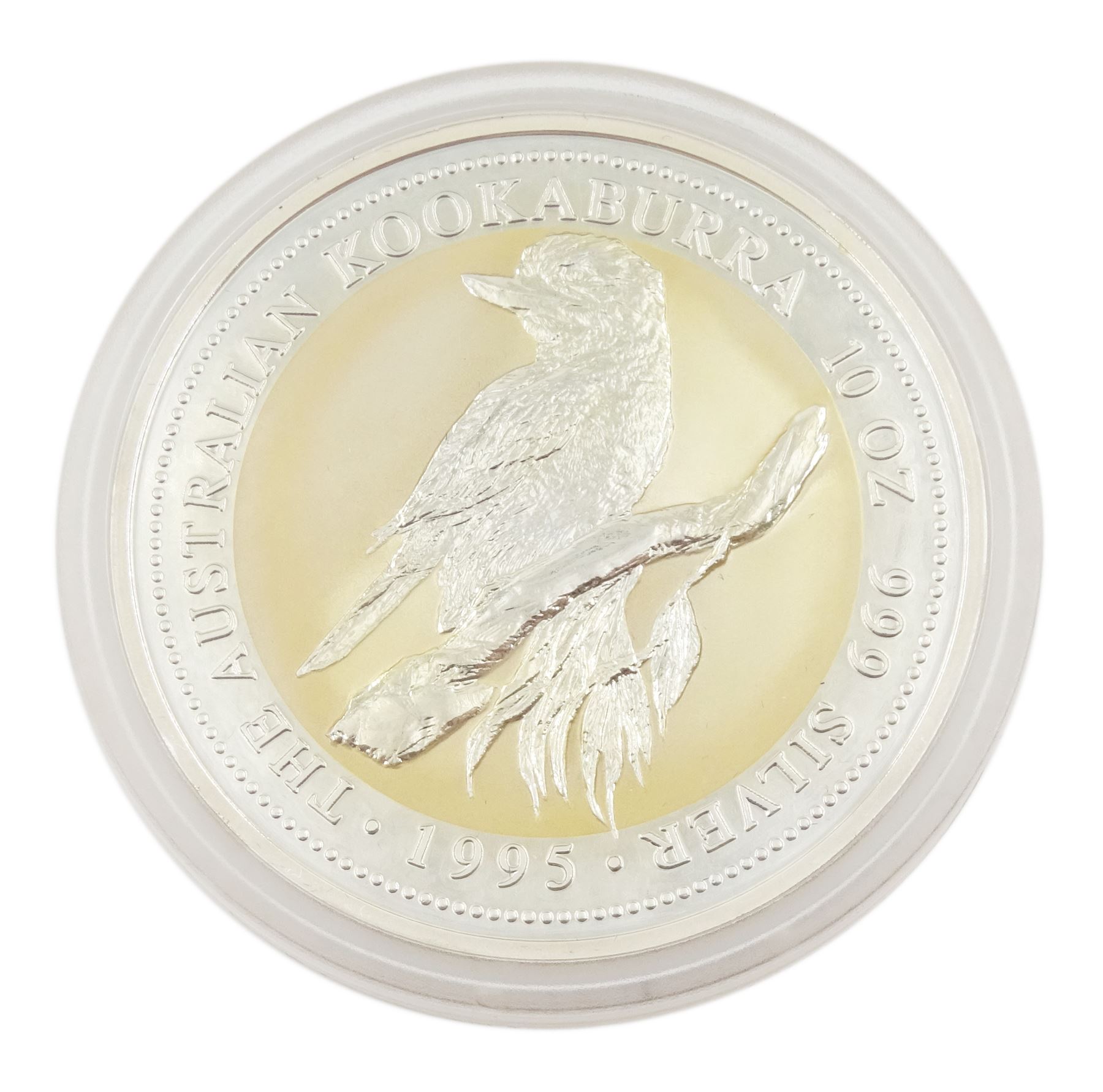 Queen Elizabeth II Australia 1995 ten dollars ten ounce fine silver coin - Image 2 of 3