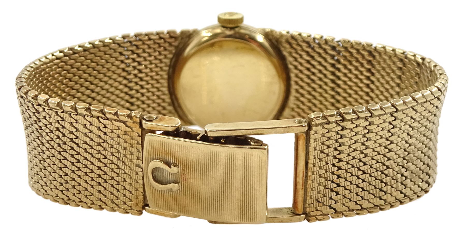 Omega 9ct gold ladies manual wind wristwatch - Image 2 of 4