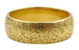 Victorian 18ct gold band