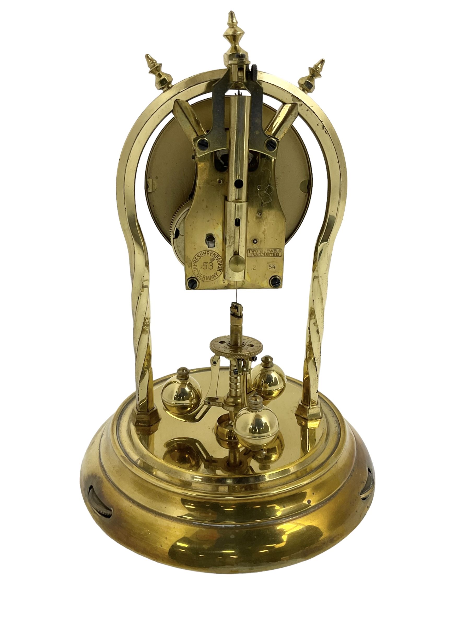 Schatz - mid-20th century German 400 day torsion clock - Image 3 of 3