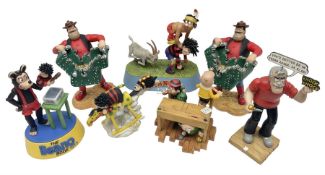 Seven limited edition Robert Harrop figures from the Beano Dandy collection