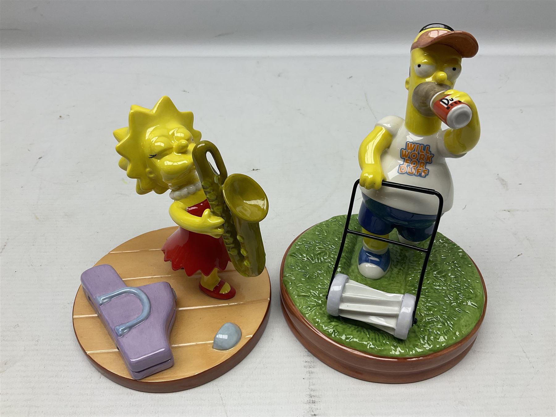 Six Coalport The Simpsons character figures - Image 8 of 18