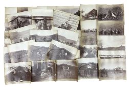 Collection of fifty 19th century North American loose photographs of the Old Wild West