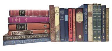 Folio Society; eighteen volumes