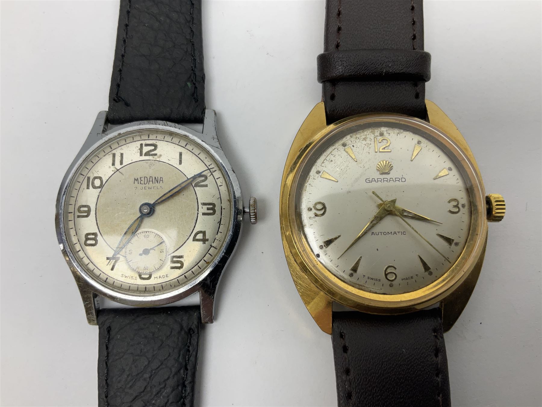 Two automatic wristwatches including Gerrard and Baronet and six manual wind wristwatches including - Image 7 of 10