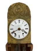 D.Sarrayol - 19th century French 8-day Morbier or Comptoise clock