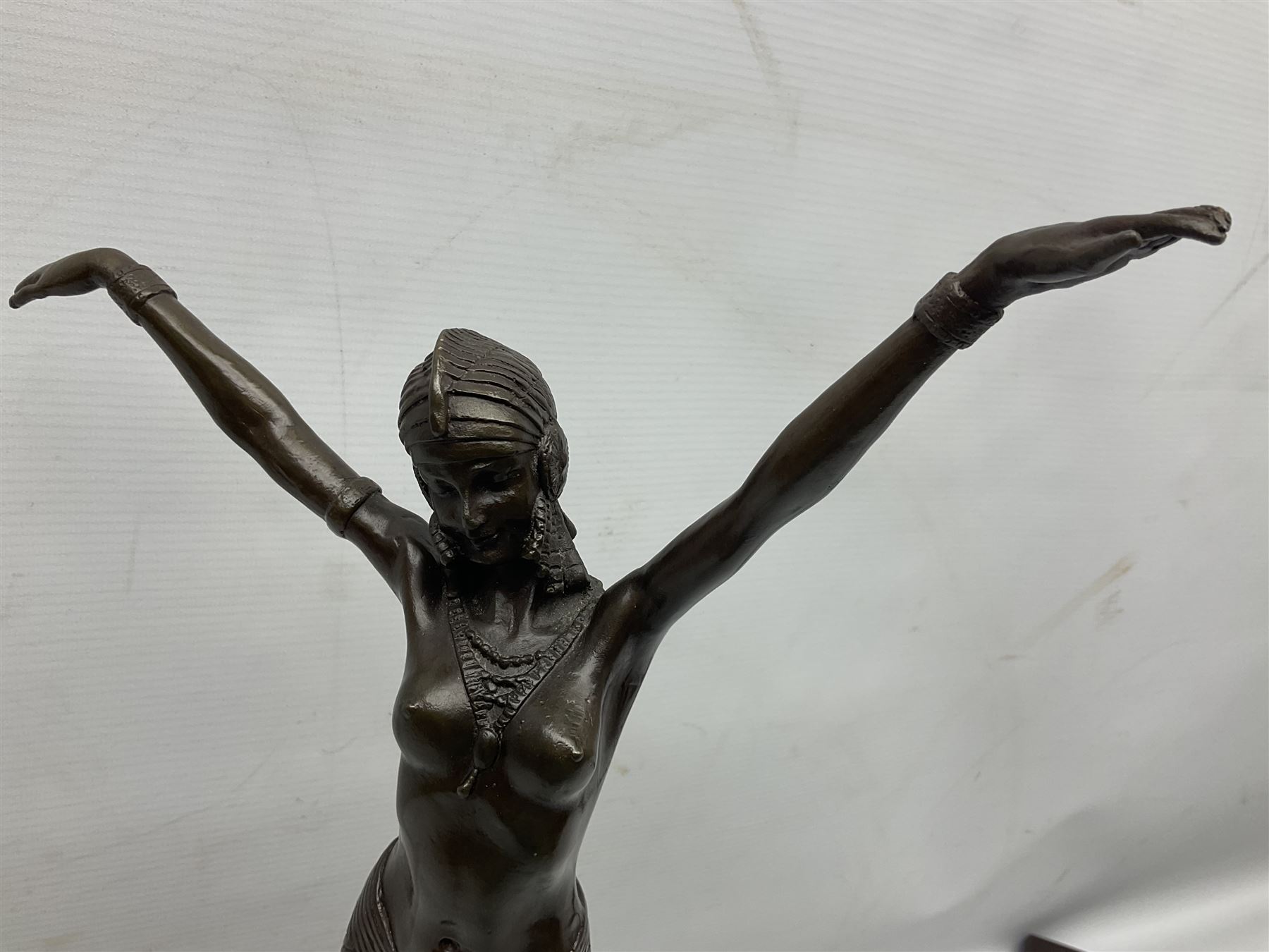 Art Deco style bronze figure of a dancer after Chiparus - Image 2 of 6