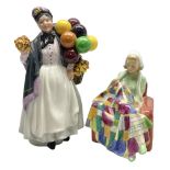 Two Royal Doulton figures