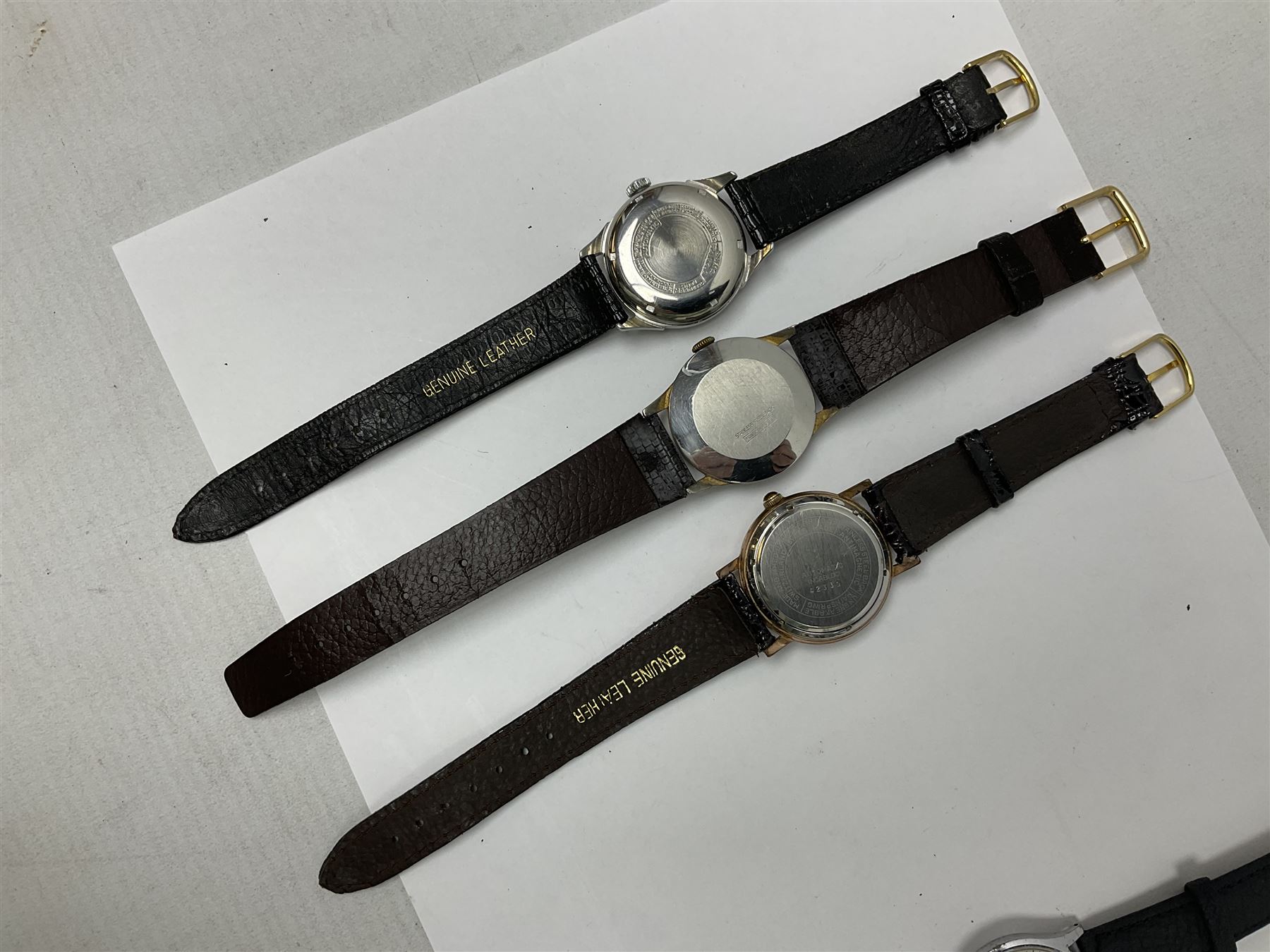 Two automatic wristwatches including Gerrard and Baronet and six manual wind wristwatches including - Image 8 of 10