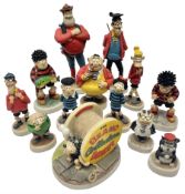 Thirteen Robert Harrop figures from the Beano Dandy collection