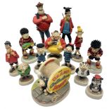 Thirteen Robert Harrop figures from the Beano Dandy collection