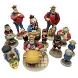 Eleven Robert Harrop figures from the Beano Dandy collection