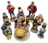 Eleven Robert Harrop figures from the Beano Dandy collection