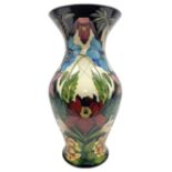 Large Moorcroft vase decorated in Hidcote pattern
