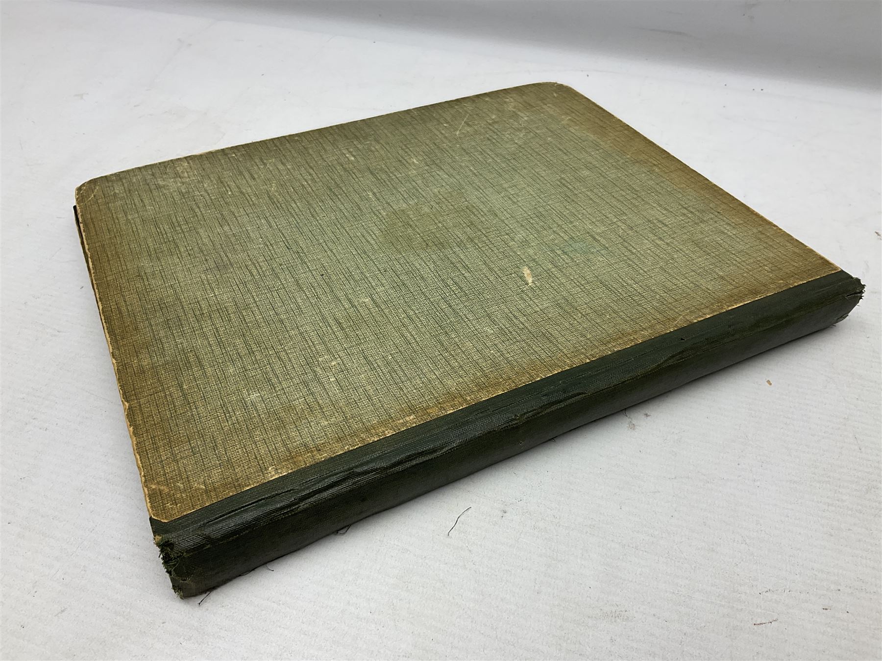 Victorian scrapbook containing twenty-six double sided pages and two fixed end pages of various fixe - Image 9 of 10