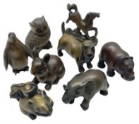 Eight netsuke