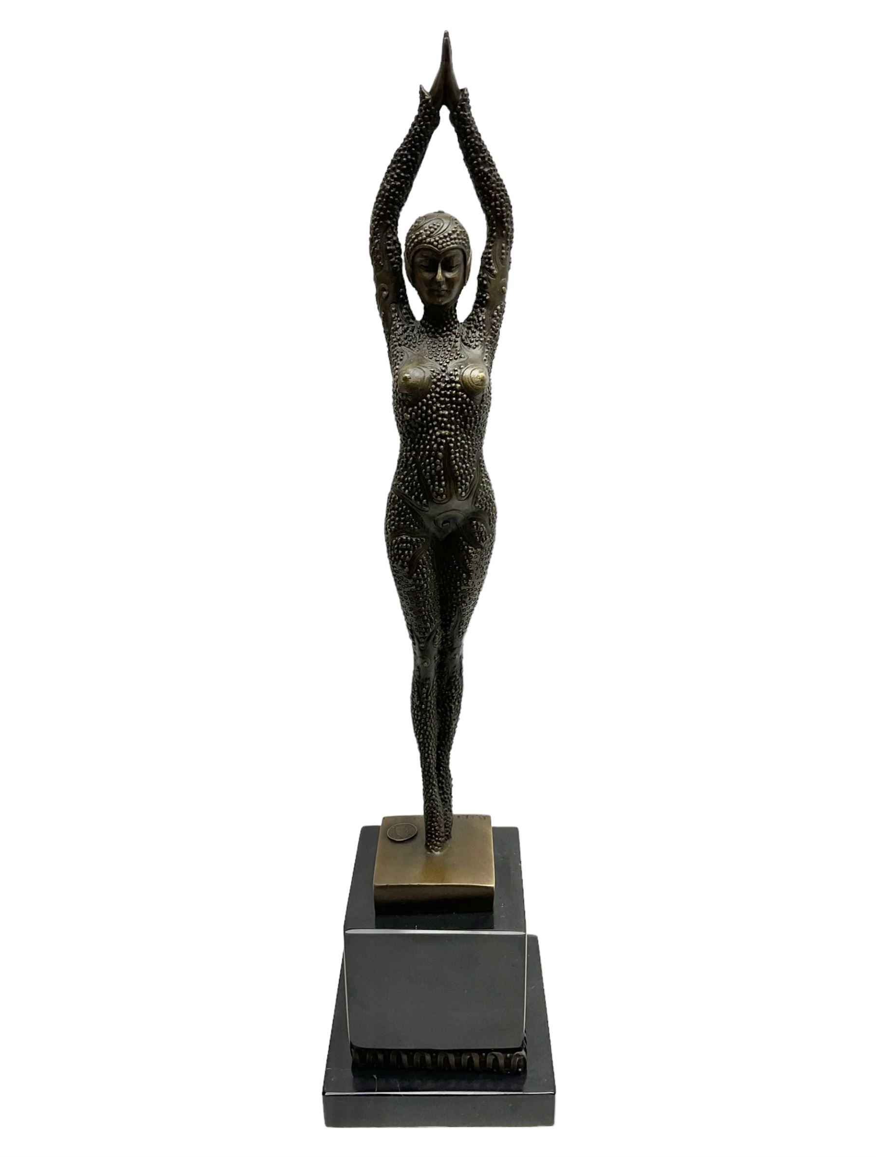 Art Deco style bronze