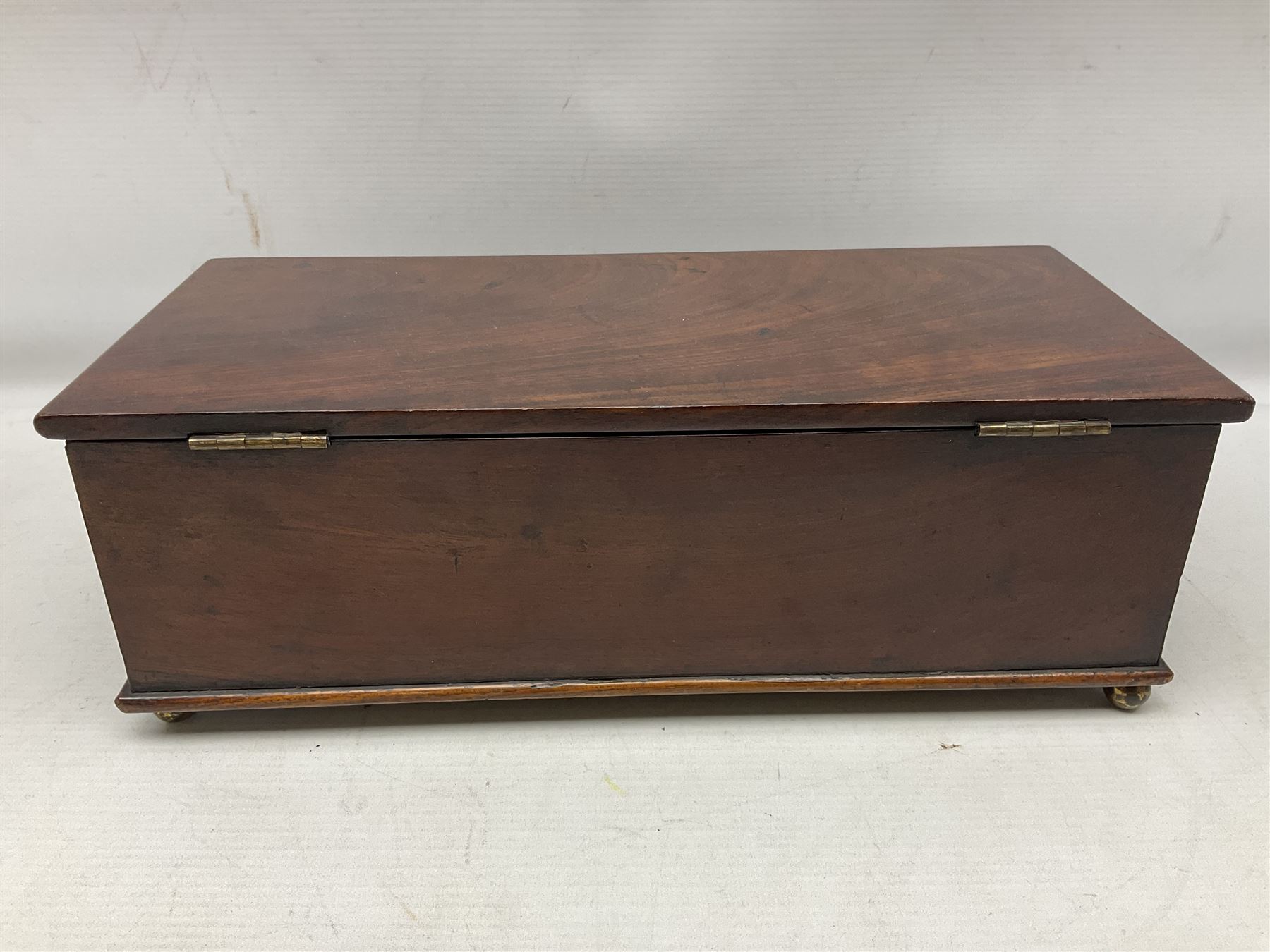 Edwardian mahogany shopkeeper's box - Image 11 of 13