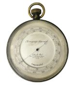 Surveying aneroid barometer altimeter by Elliott Bros