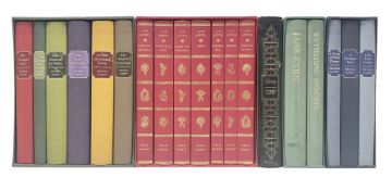 Folio Society; nineteen volumes to include seven book box set Jane Austin