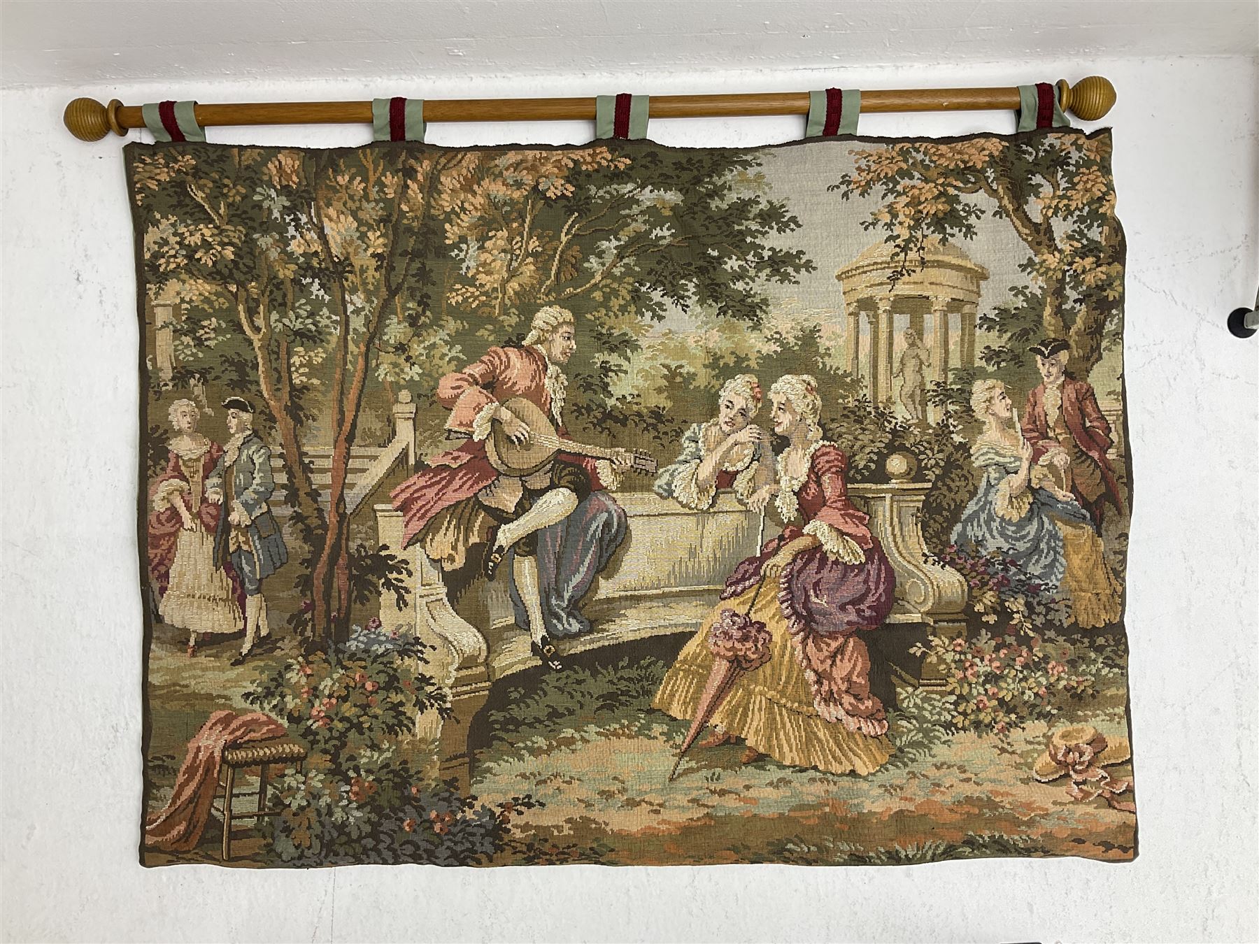 Two tapestry style panels - Image 7 of 11