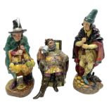 Three Royal Doulton figures