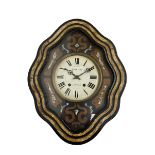 Bonnetou - 19th century French 8-day vineyard wall clock