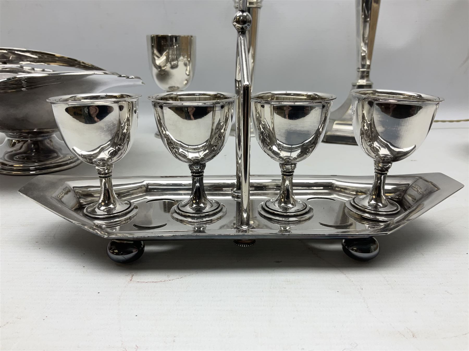 Collection of assorted silver plate - Image 8 of 15