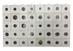 Forty ancient coins