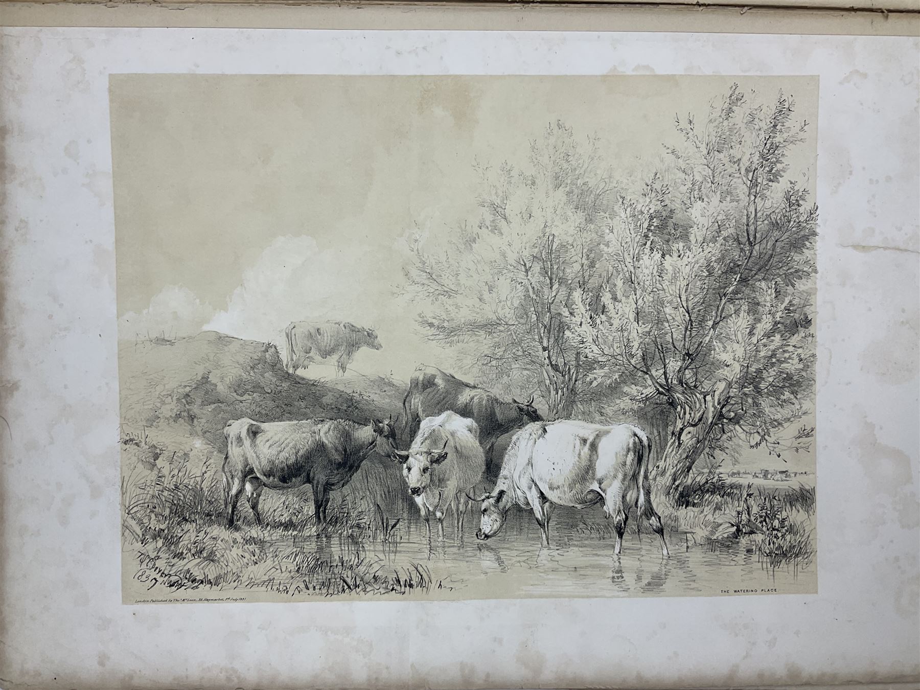 Thomas Sidney Cooper (British 1803-1902): 'Cooper's Designs for Cattle Pictures - Image 10 of 13