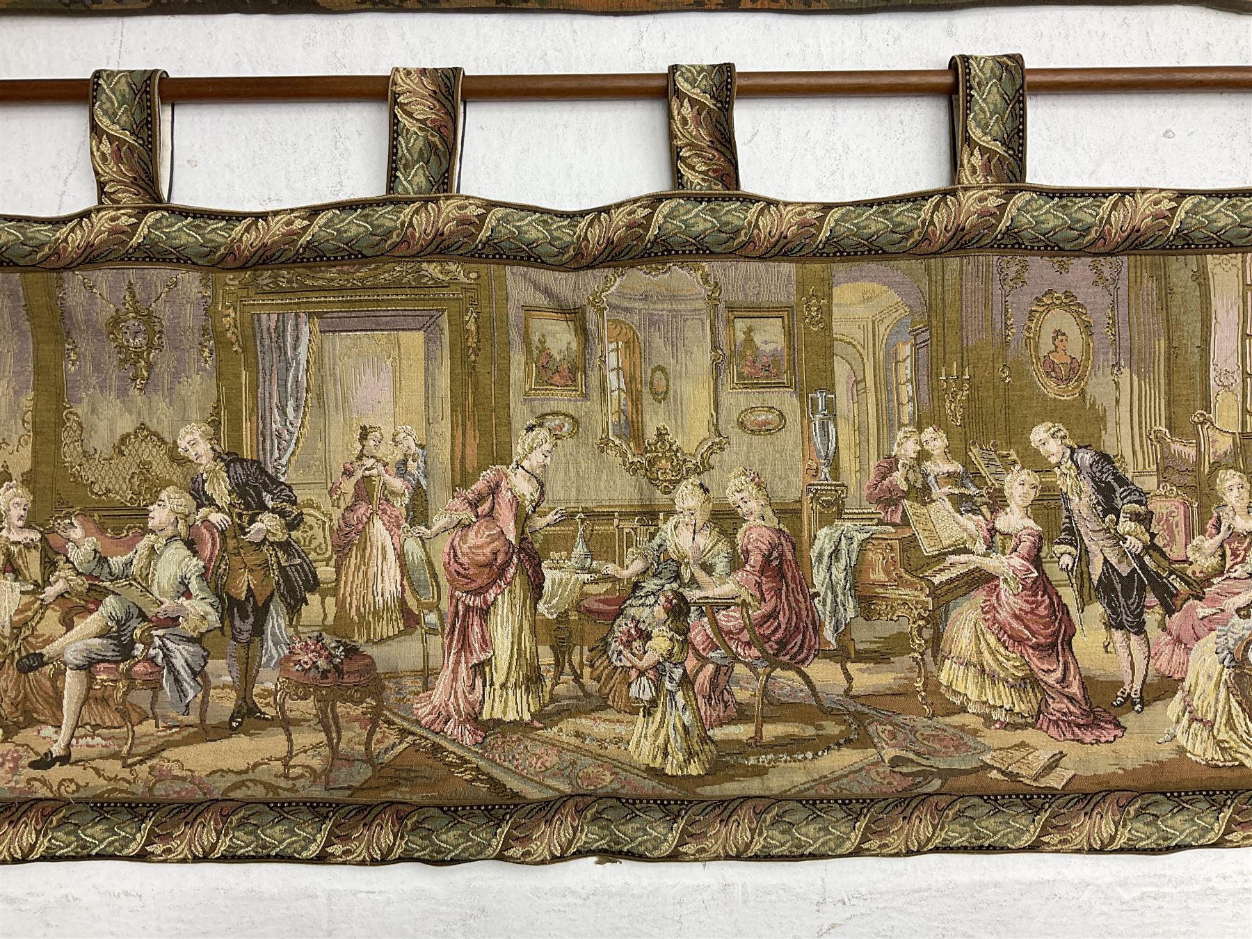 Two tapestry style panels - Image 2 of 11